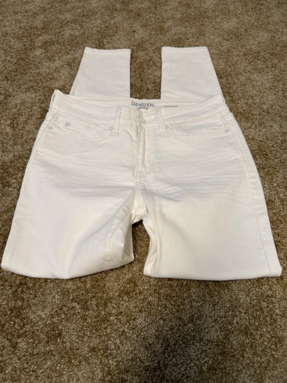 Denizen from Levi's Slim White Skinny Jeans